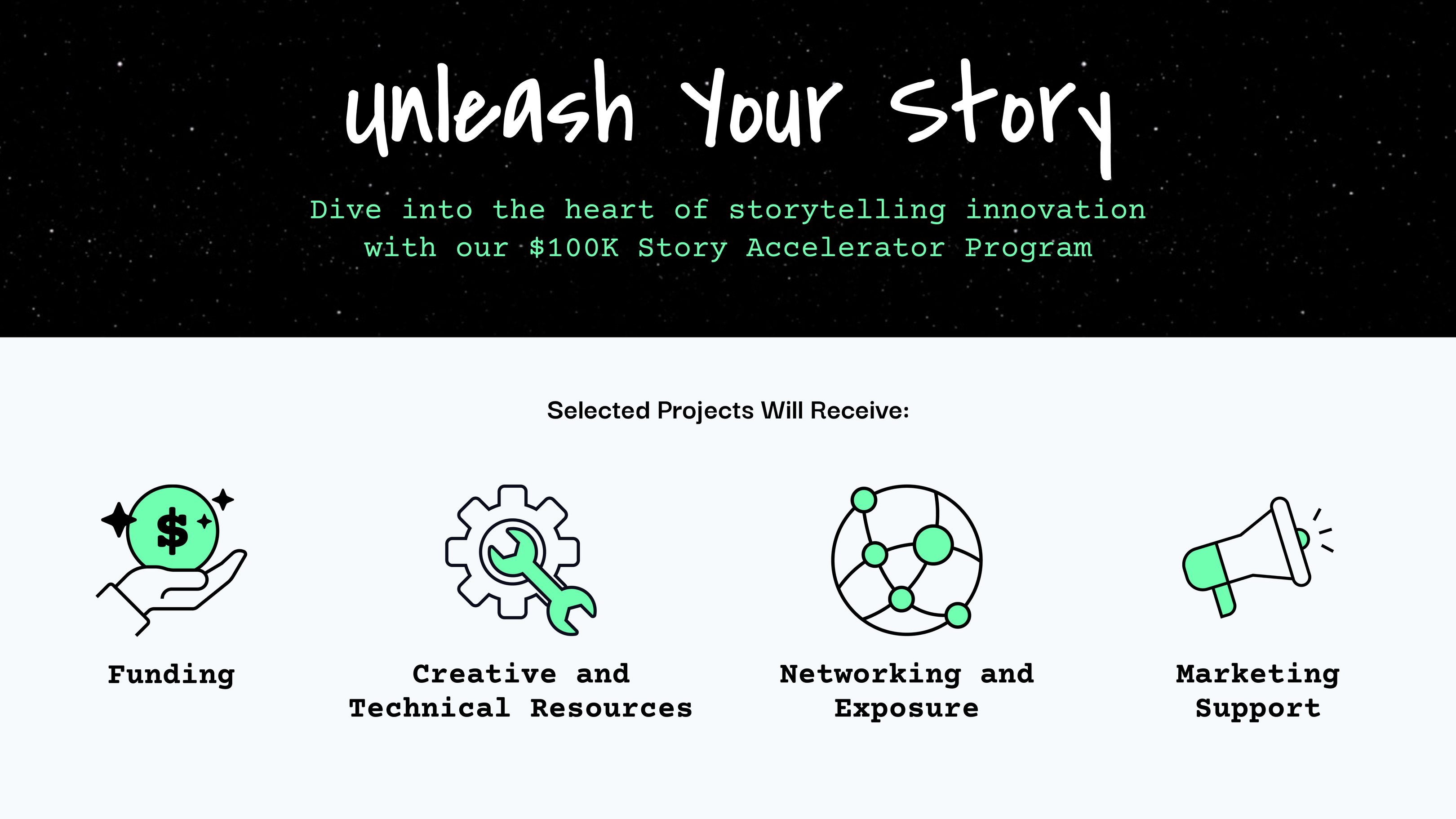 Cover image for Introducing the $100K Story Accelerator Program: Entering the Next Phase for StoryCo