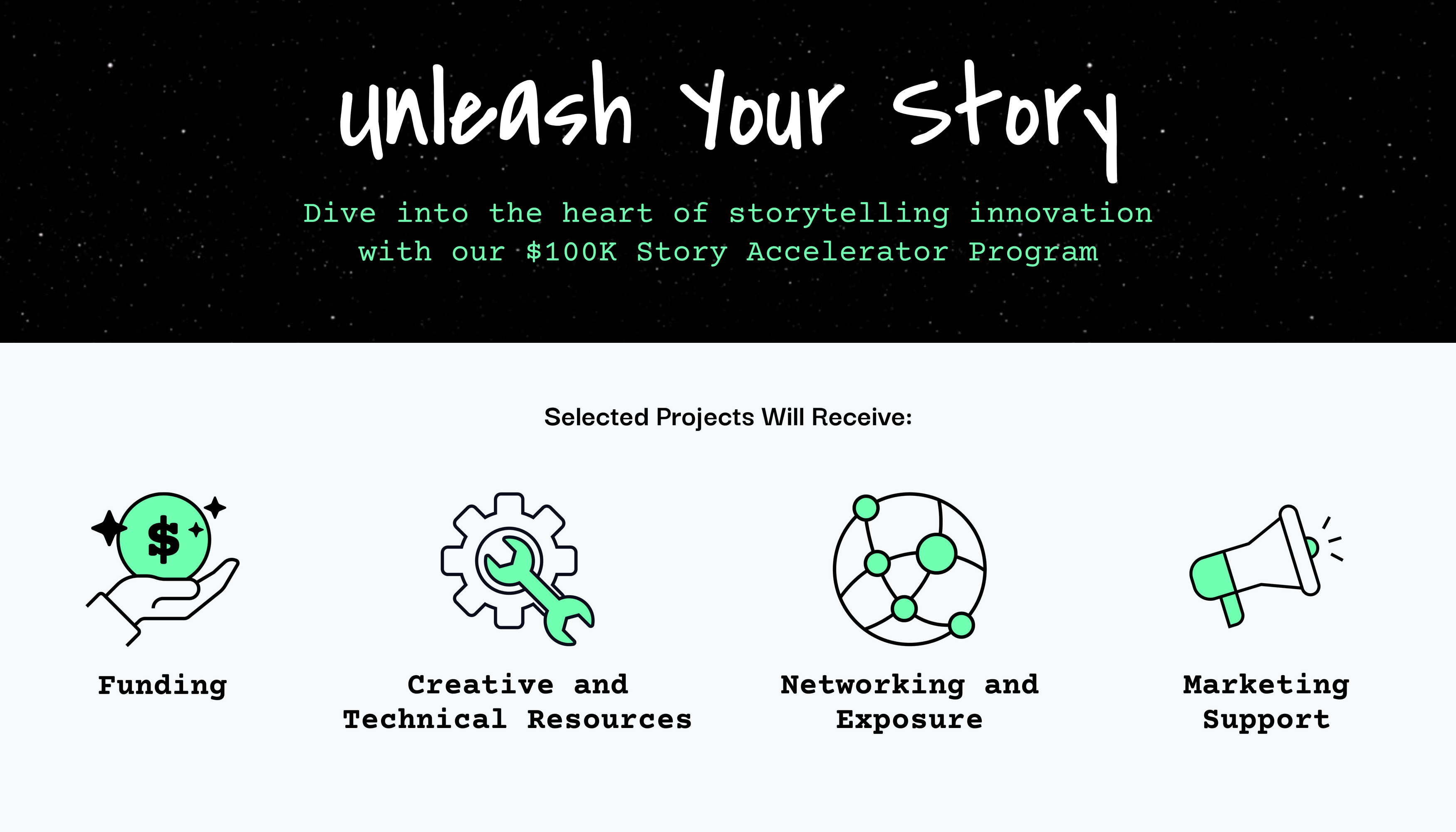 Cover image for Introducing the $100K Story Accelerator Program: Entering the Next Phase for StoryCo