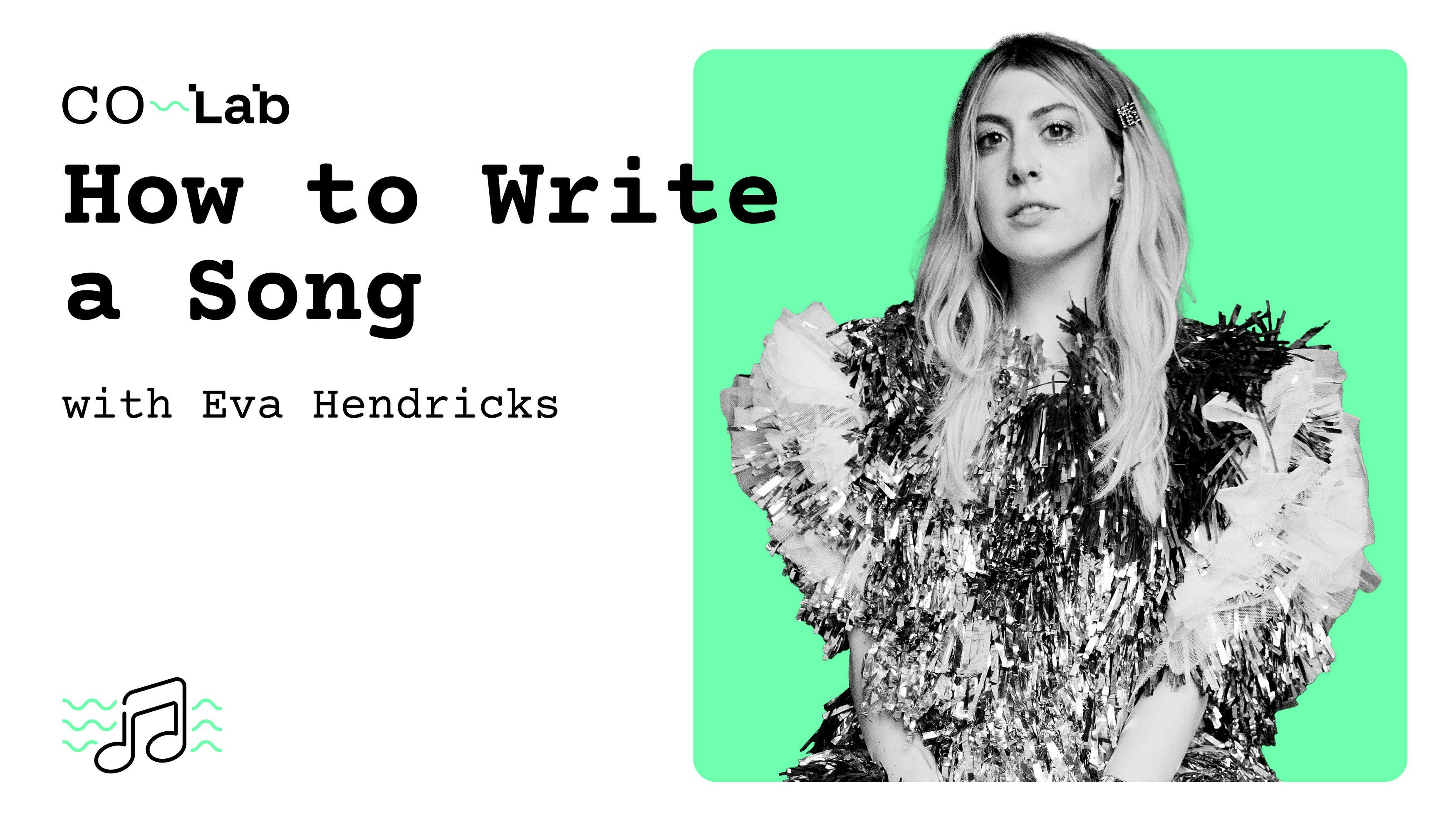 Cover image for STORYCO CO-LAB #3 - "How to Write a Song" With Singer/Songwriter Eva Hendricks of Charly Bliss